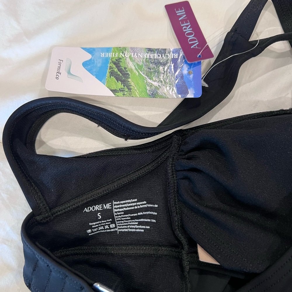 Adore Me Black Swimsuit size small